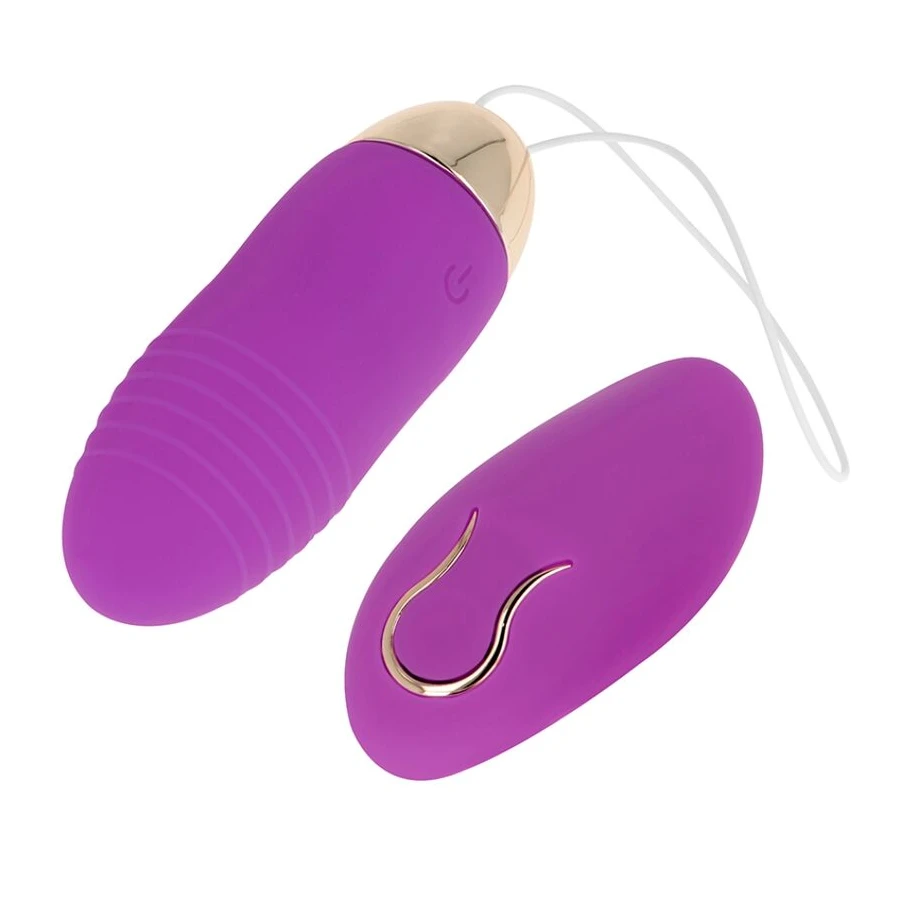 OHMAMA - UOVO VIBRANTE TELECOMANDO 10 VELOCITÀ VIOLA